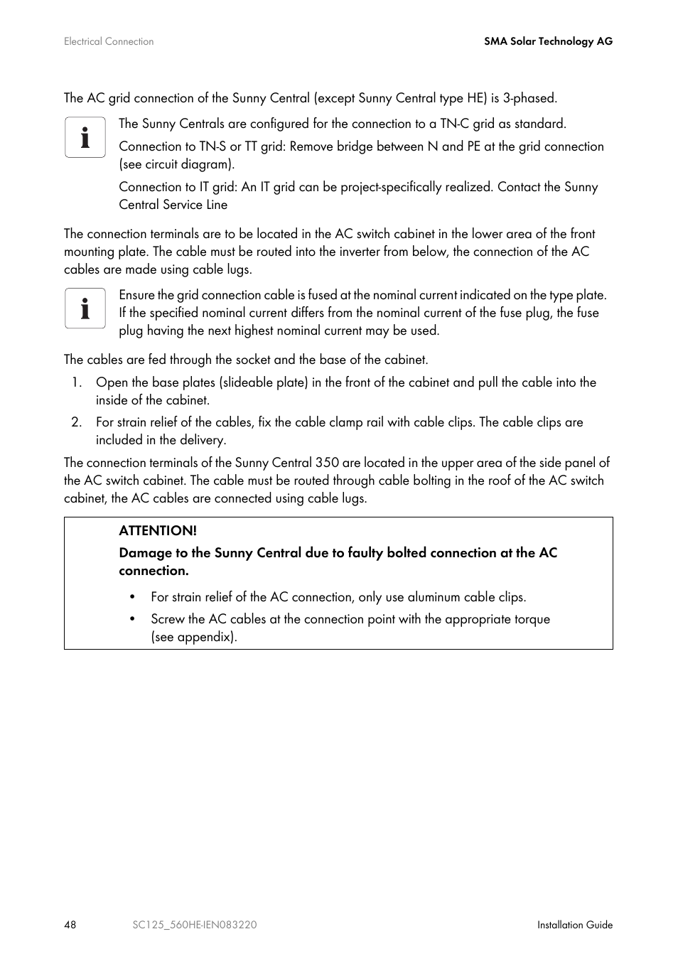 SMA SC 100LV-560HE User Manual | Page 48 / 92