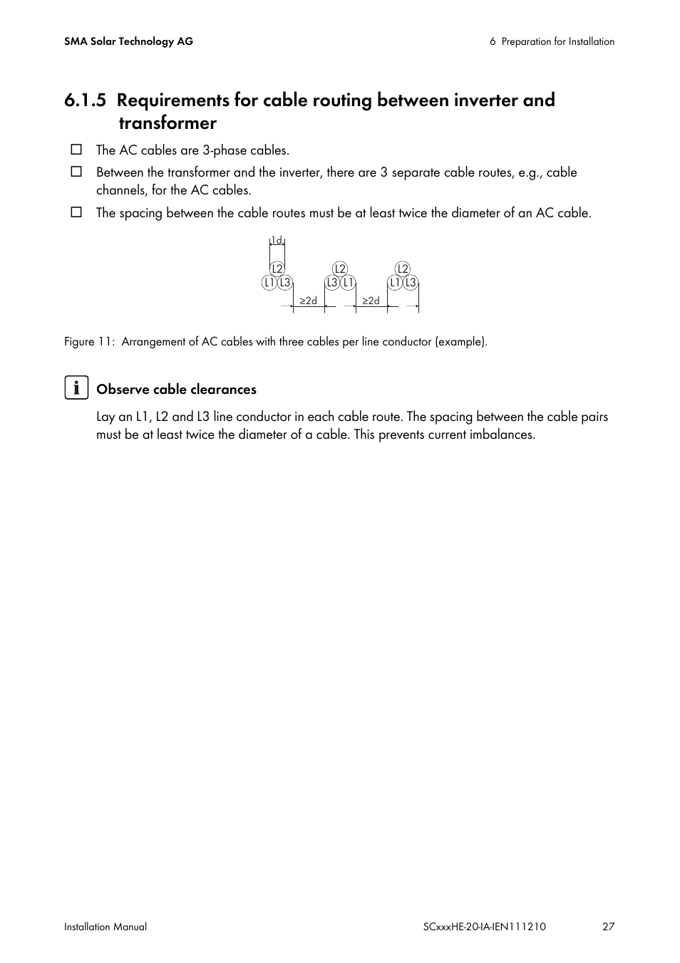 SMA SC 500HE-20 Installation User Manual | Page 27 / 76