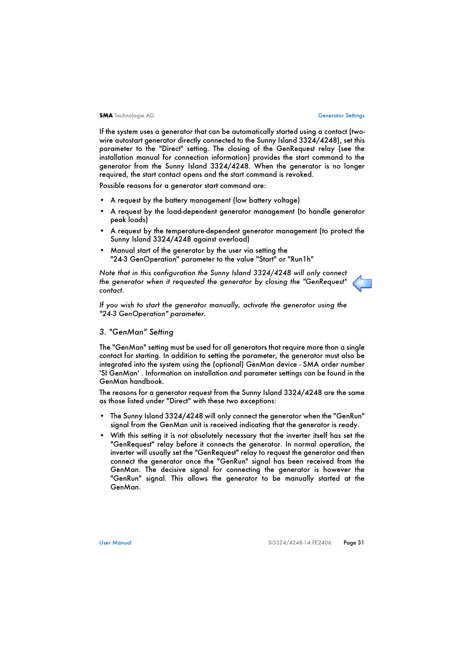 SMA SI 3324 User Manual | Page 31 / 80