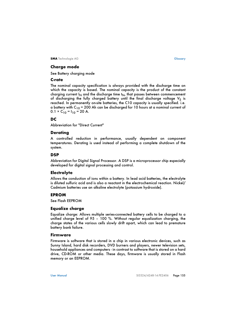 SMA SI 3324 User Manual | Page 69 / 80