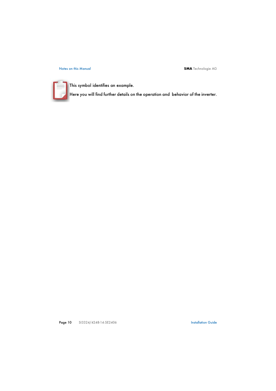 SMA SI 3324 Installation User Manual | Page 10 / 164