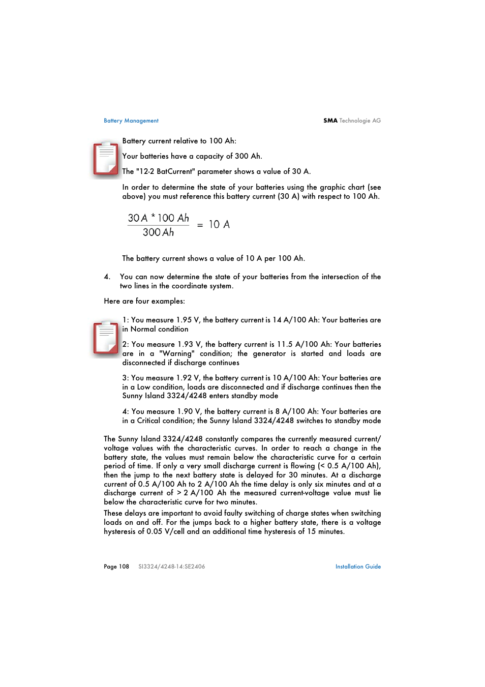 SMA SI 3324 Installation User Manual | Page 108 / 164