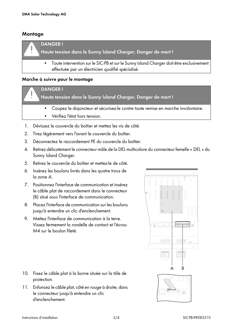 SMA SIC-PB User Manual | Page 15 / 28