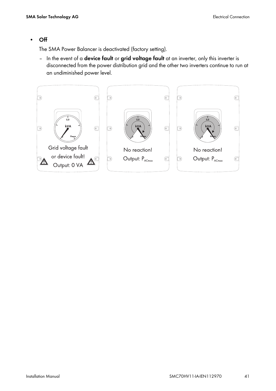 SMA SMC 7000HV Installation User Manual | Page 41 / 88