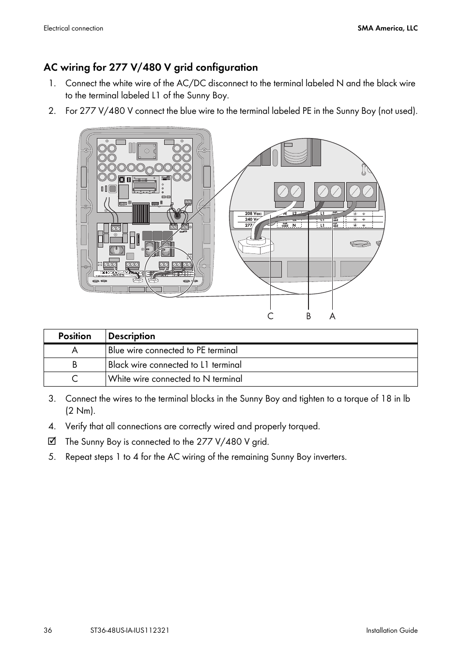 SMA ST6-US User Manual | Page 36 / 60