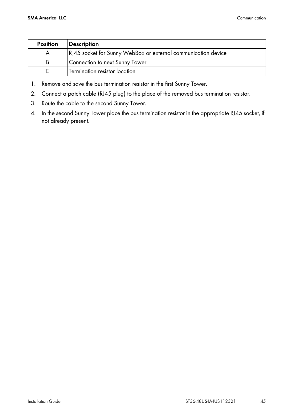 SMA ST6-US User Manual | Page 45 / 60