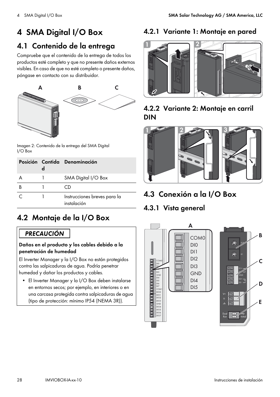 SMA INVERTER MANAGER User Manual | Page 28 / 52