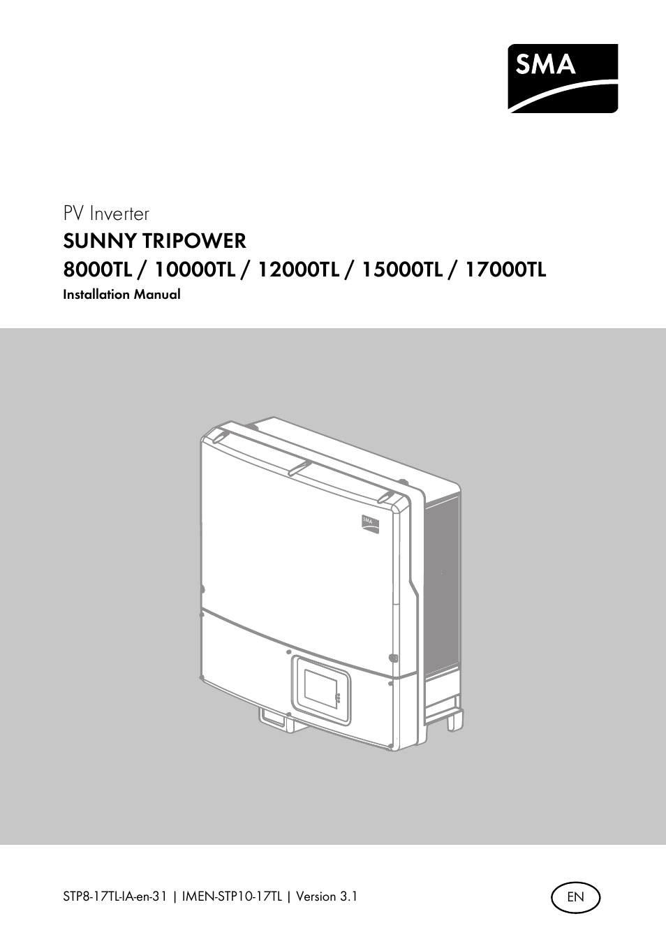 SMA STP 8000TL-10 User Manual | 128 pages