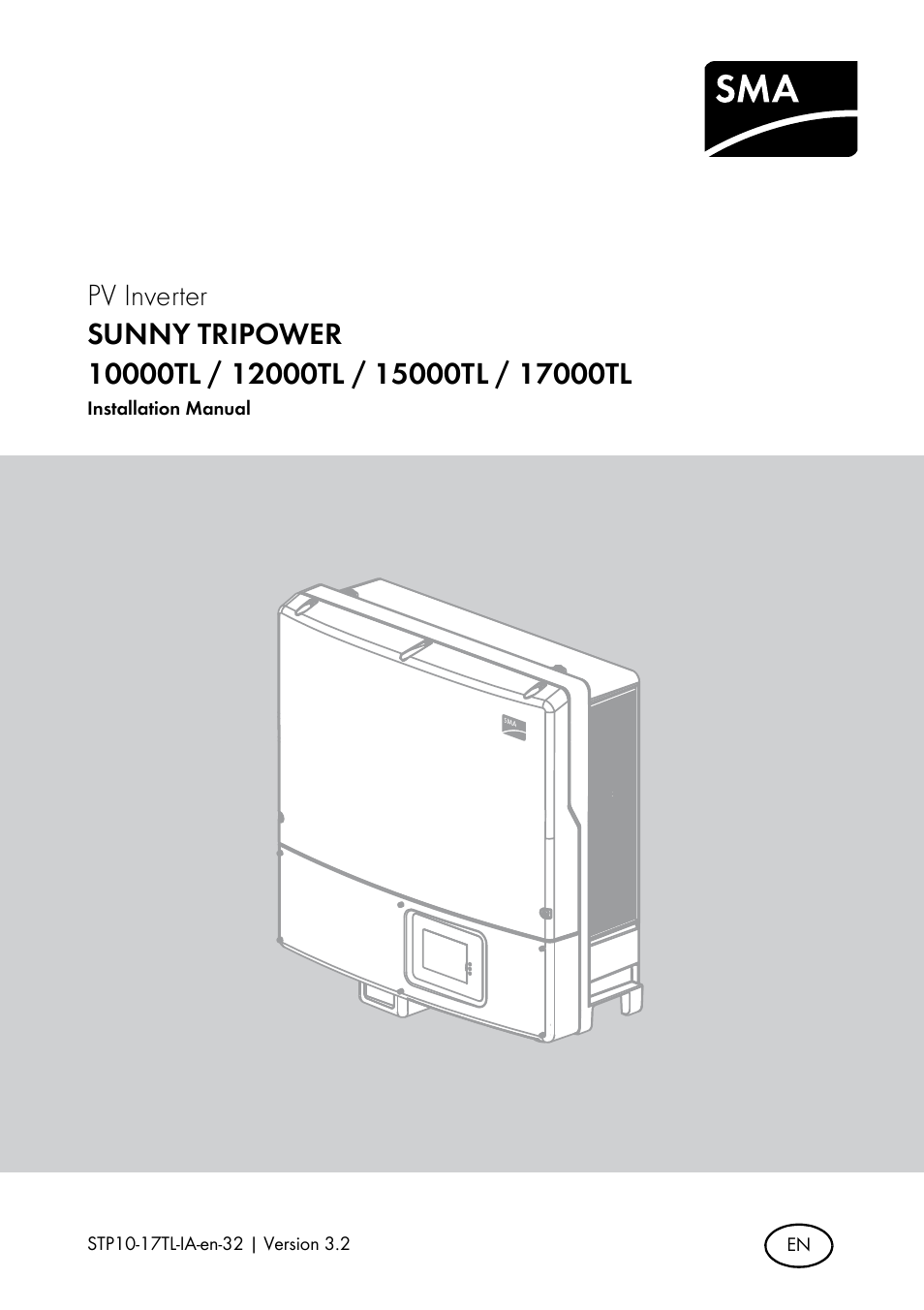 SMA STP 10000TL-10 Installation User Manual | 116 pages