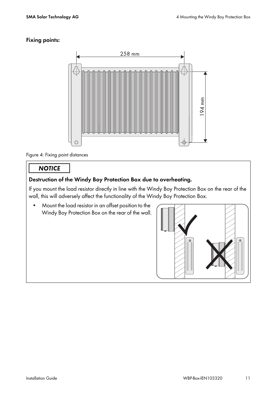 SMA WBP-Box User Manual | Page 11 / 28