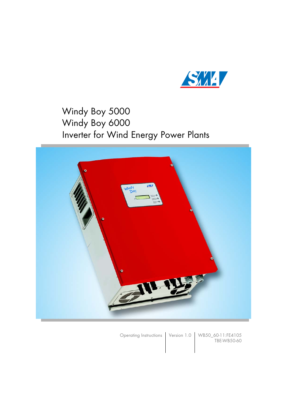 SMA WB 5000 User Manual | 70 pages