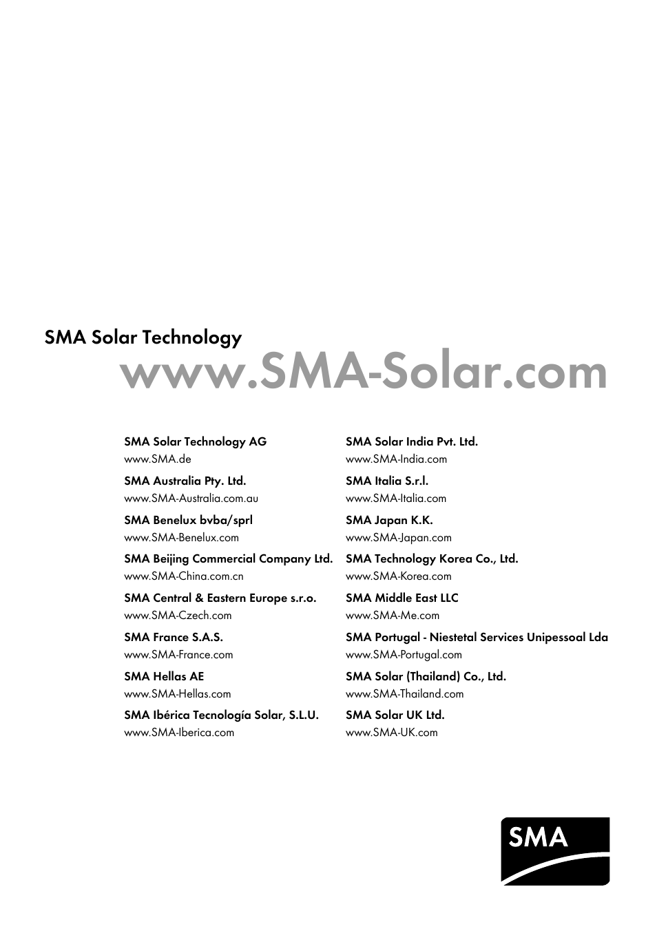 SMA WB 3000-21 User Manual | Page 24 / 24