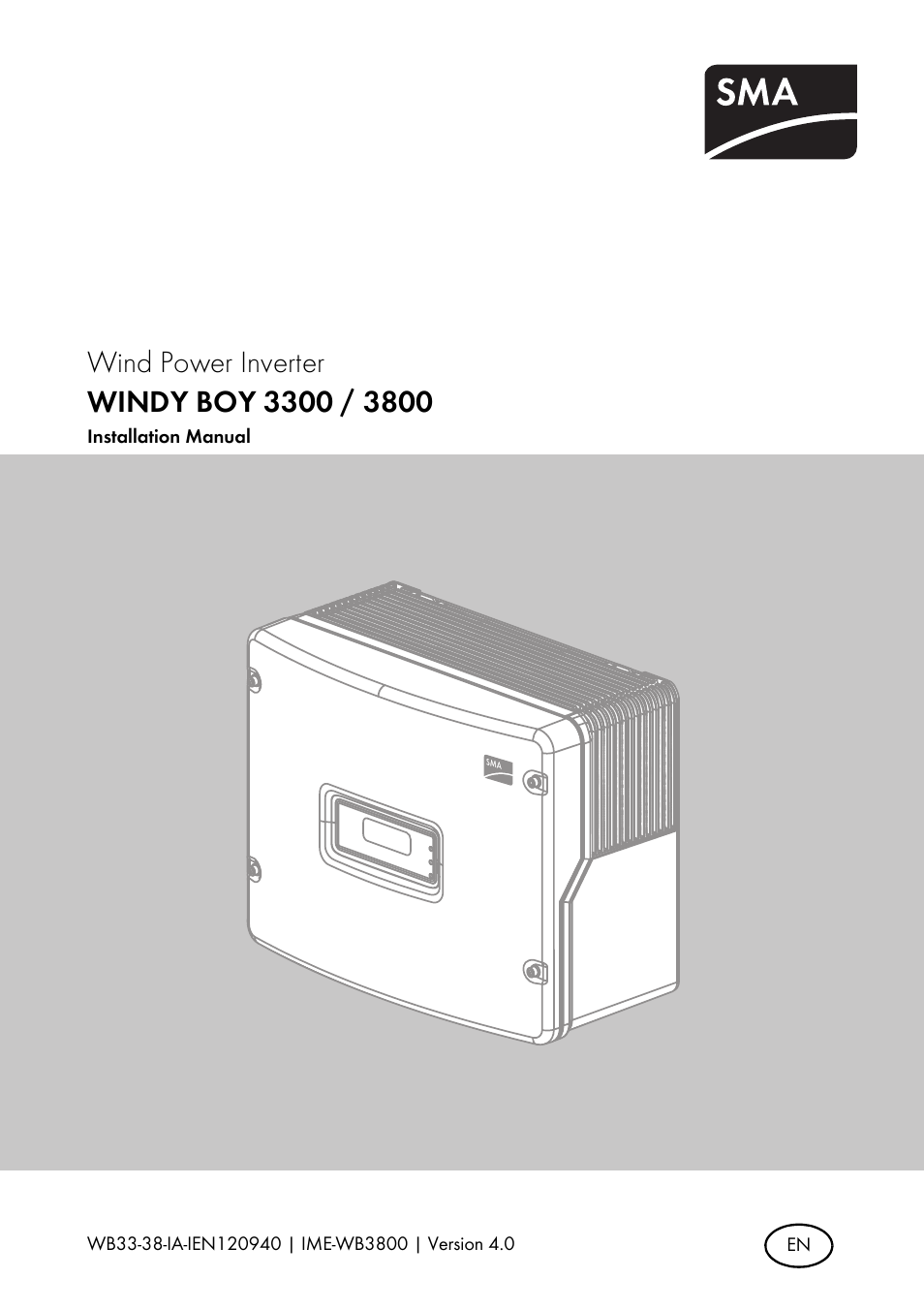 SMA WB 3300-11 Installation User Manual | 80 pages