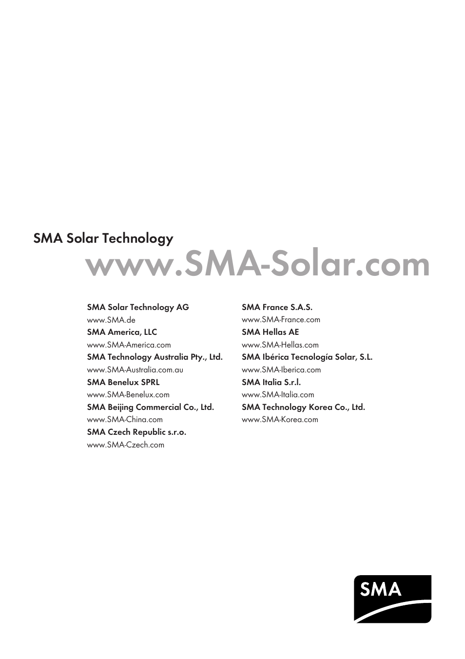 Xxx4."4pmbsdpn | SMA WB 3300-11 Installation User Manual | Page 80 / 80