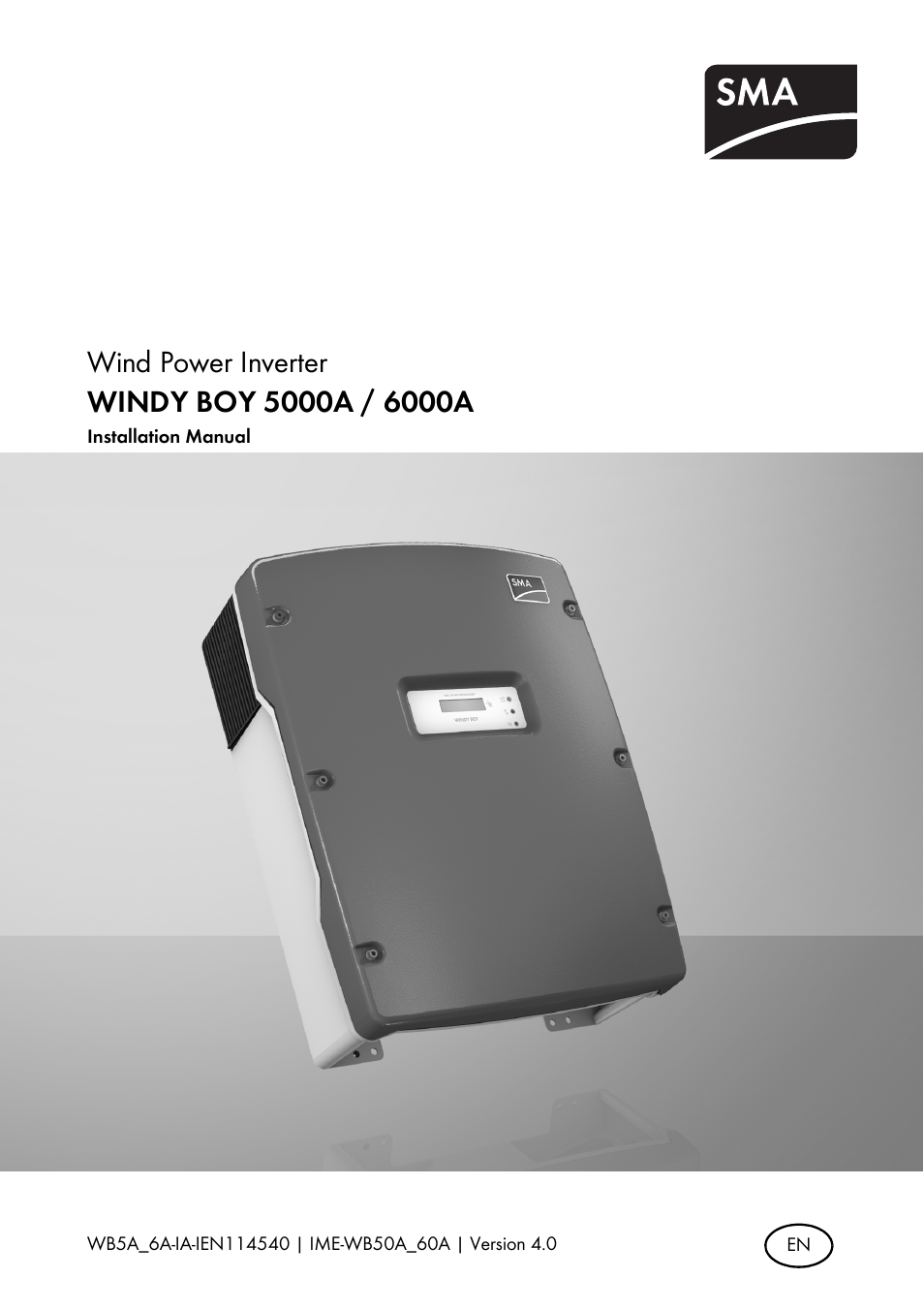 SMA WB 5000A-11 Installation User Manual | 88 pages