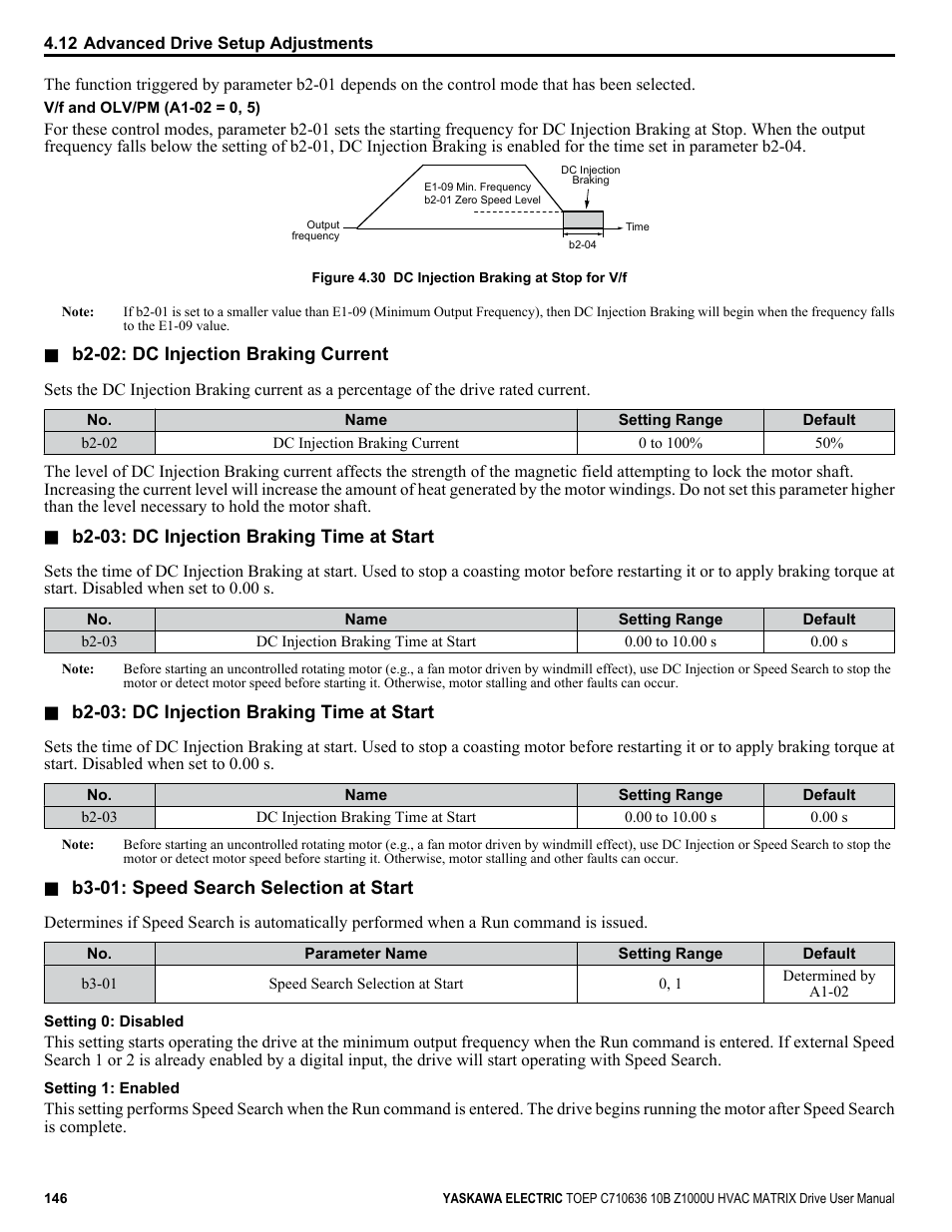 Yaskawa Z1000U User Manual | Page 146 / 378