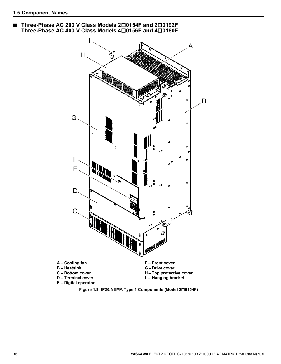 Yaskawa Z1000U User Manual | Page 36 / 378