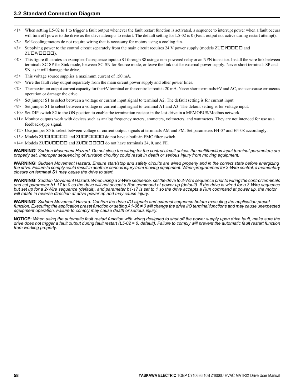 Yaskawa Z1000U User Manual | Page 58 / 378