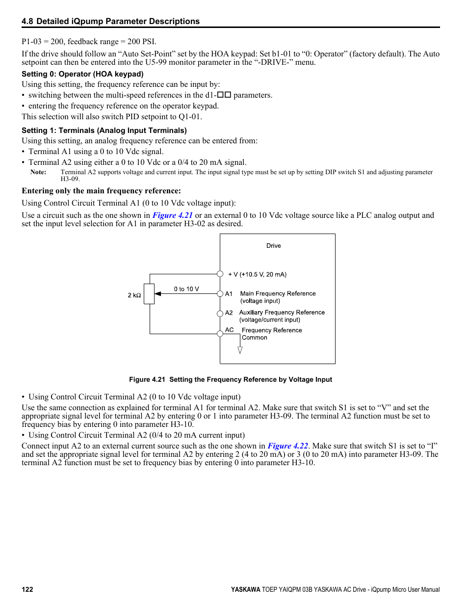 Yaskawa iQpump Micro User Manual | Page 122 / 300