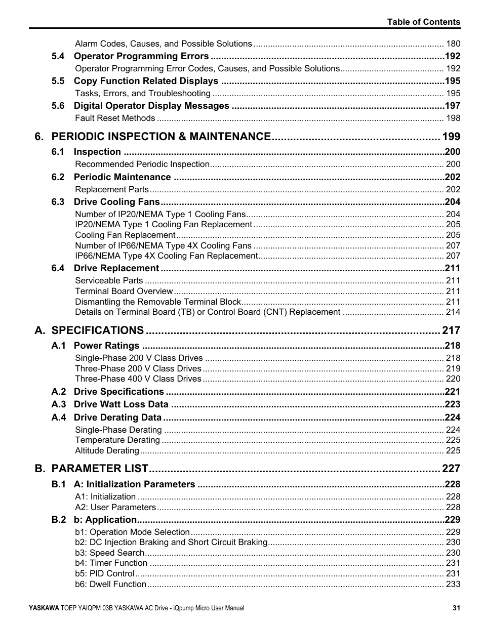 Yaskawa iQpump Micro User Manual | Page 31 / 300