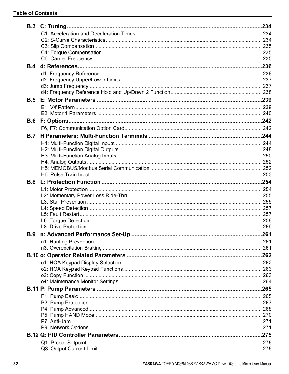 Yaskawa iQpump Micro User Manual | Page 32 / 300