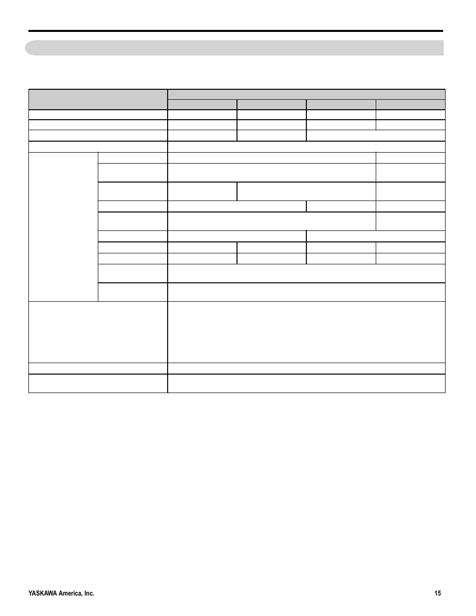 7base unit specifications | Yaskawa MP3300iec User Manual | Page 15 / 82