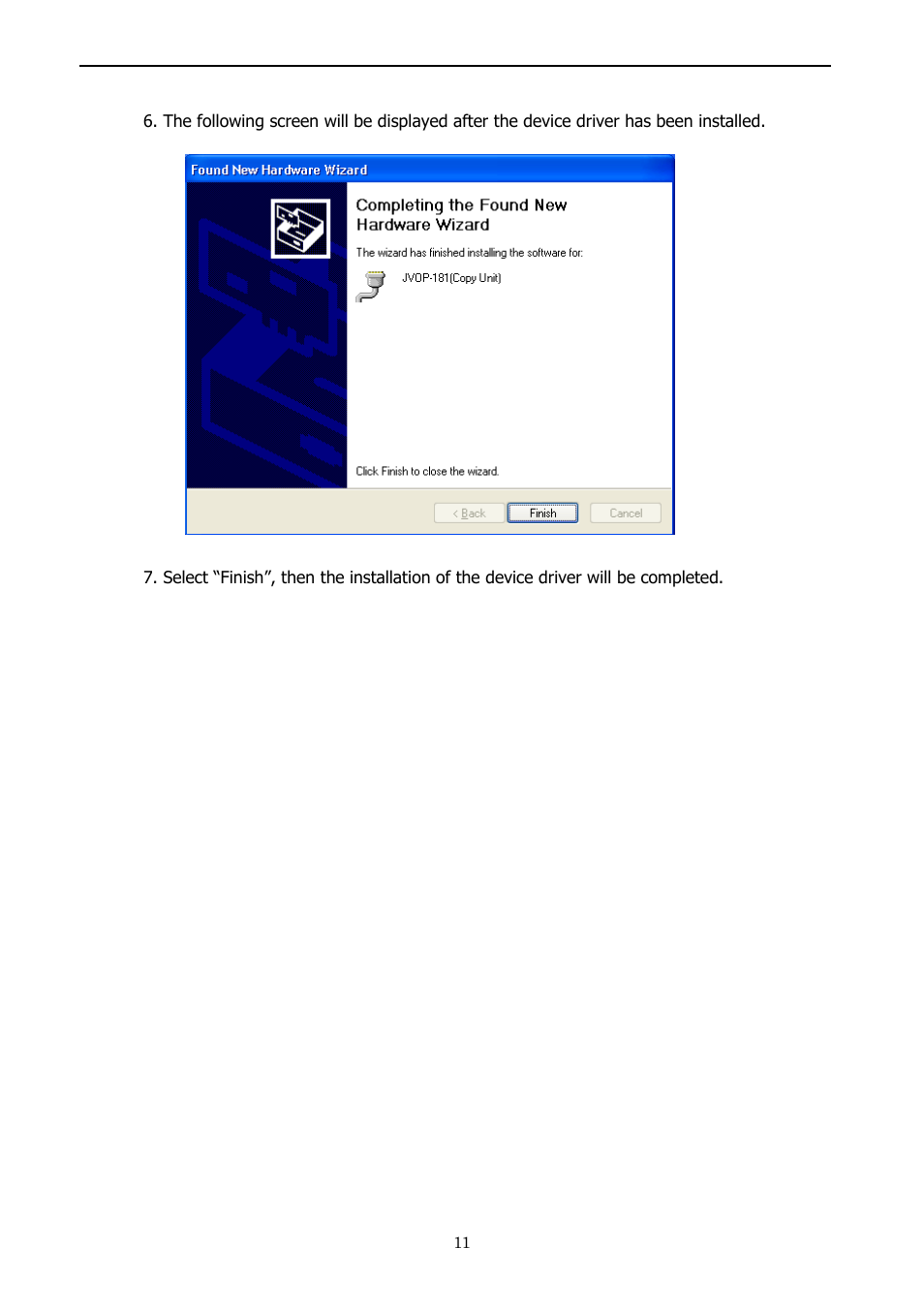 Yaskawa 1000 Series JVOP-181 Copy Unit Manager User Manual | Page 11 / 38