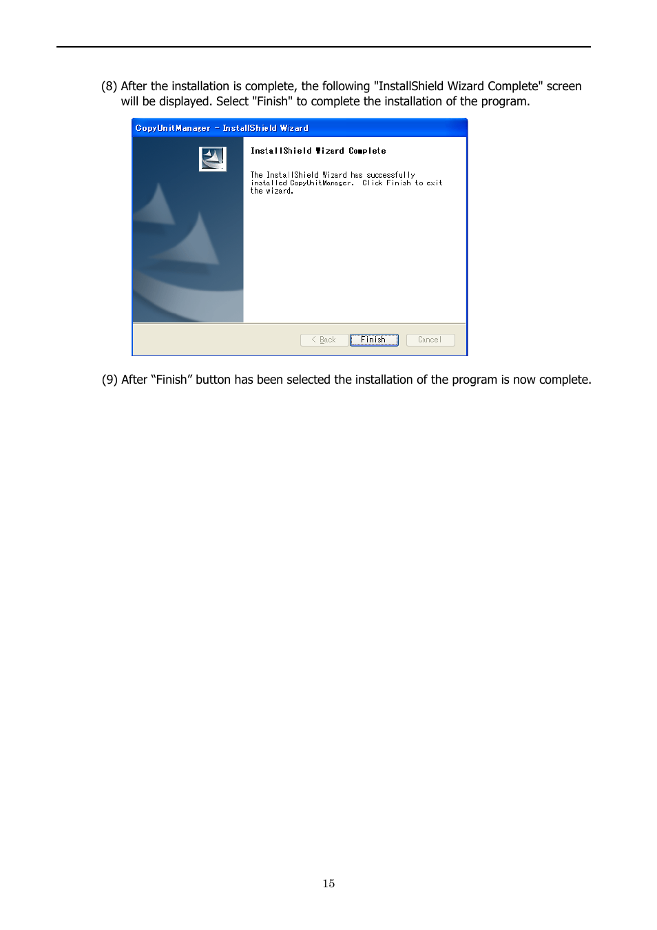 Yaskawa 1000 Series JVOP-181 Copy Unit Manager User Manual | Page 15 / 38