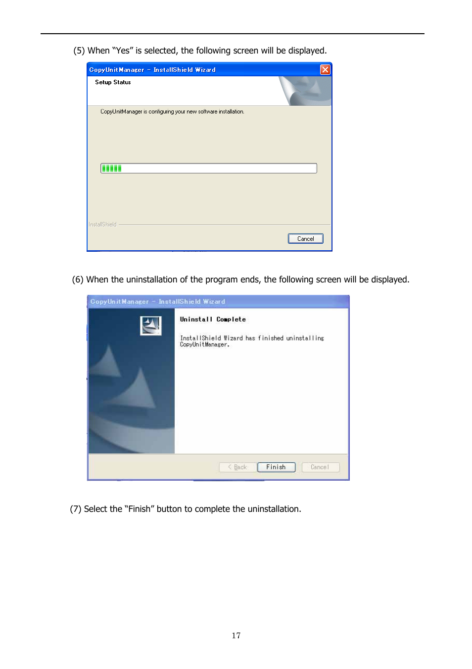 Yaskawa 1000 Series JVOP-181 Copy Unit Manager User Manual | Page 17 / 38