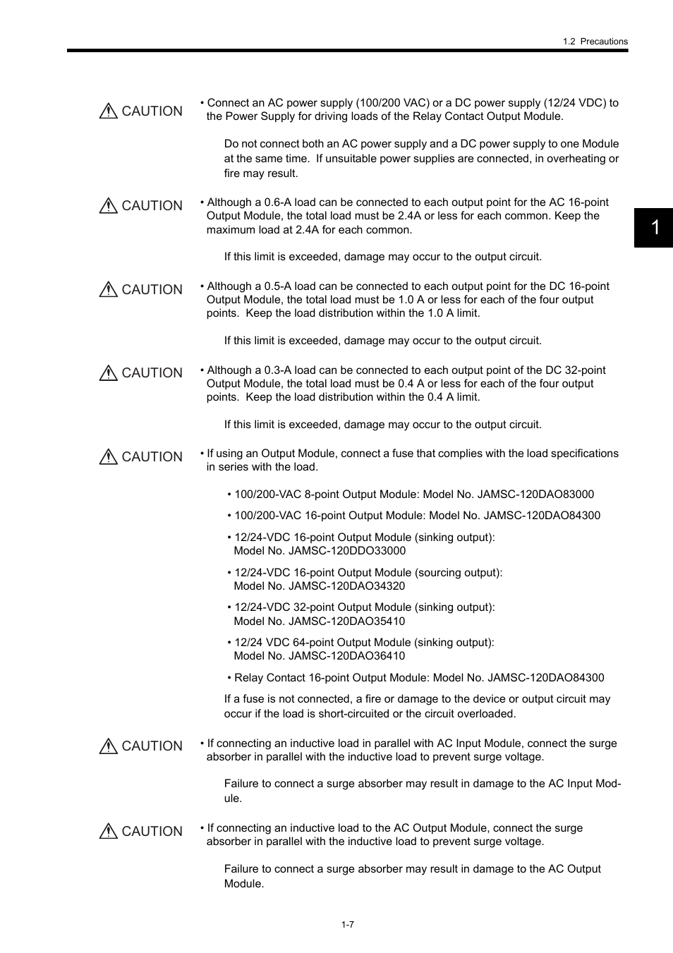 Yaskawa 120 Series I/O Modules User Manual | Page 12 / 308