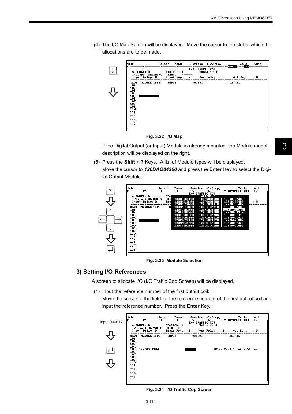 3) setting i/o references | Yaskawa 120 Series I/O Modules User Manual | Page 141 / 308