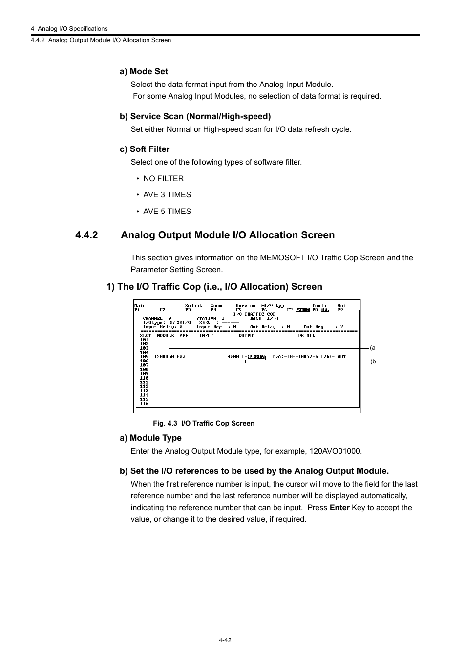 2 analog output module i/o allocation screen | Yaskawa 120 Series I/O Modules User Manual | Page 189 / 308