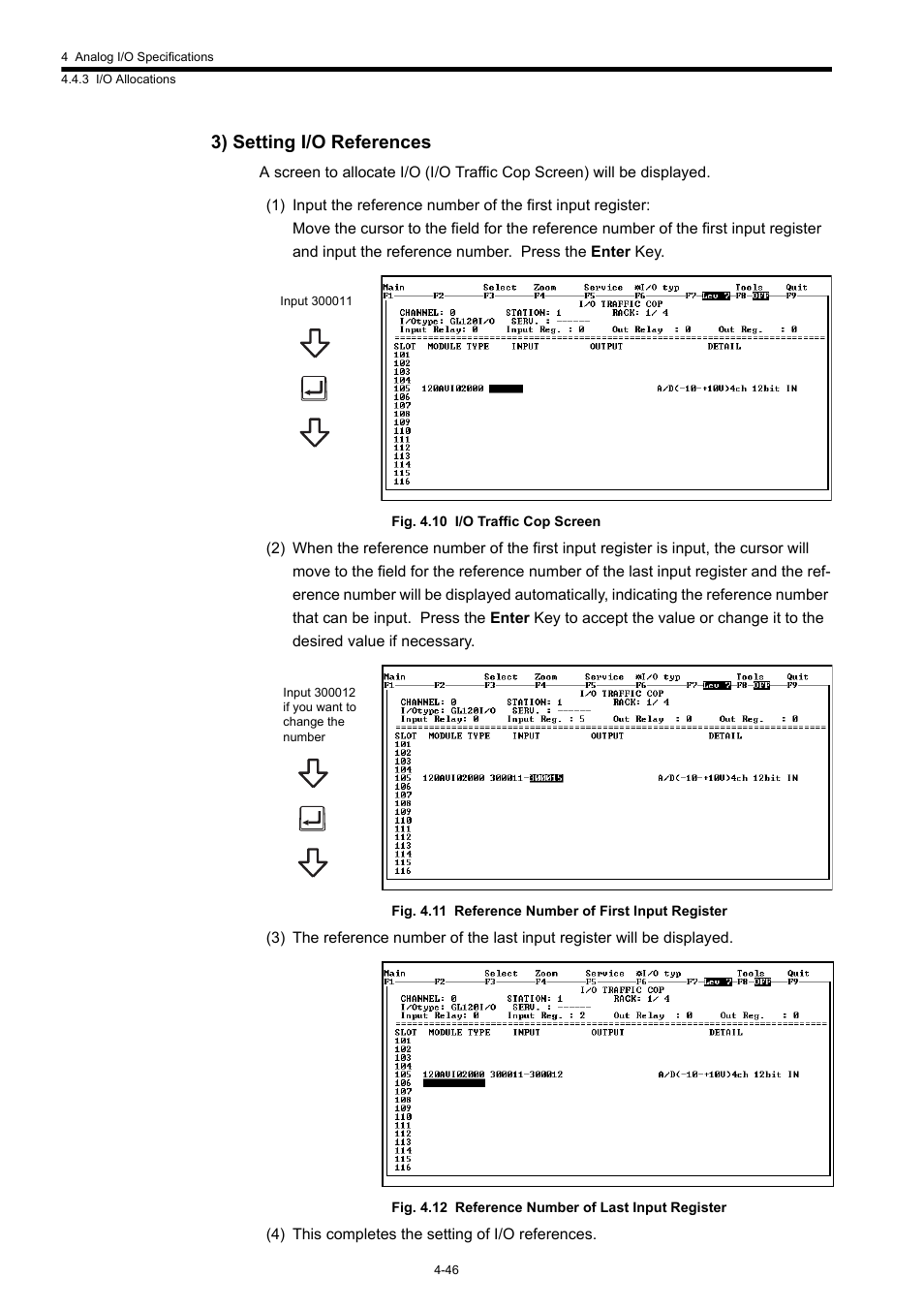 3) setting i/o references | Yaskawa 120 Series I/O Modules User Manual | Page 193 / 308