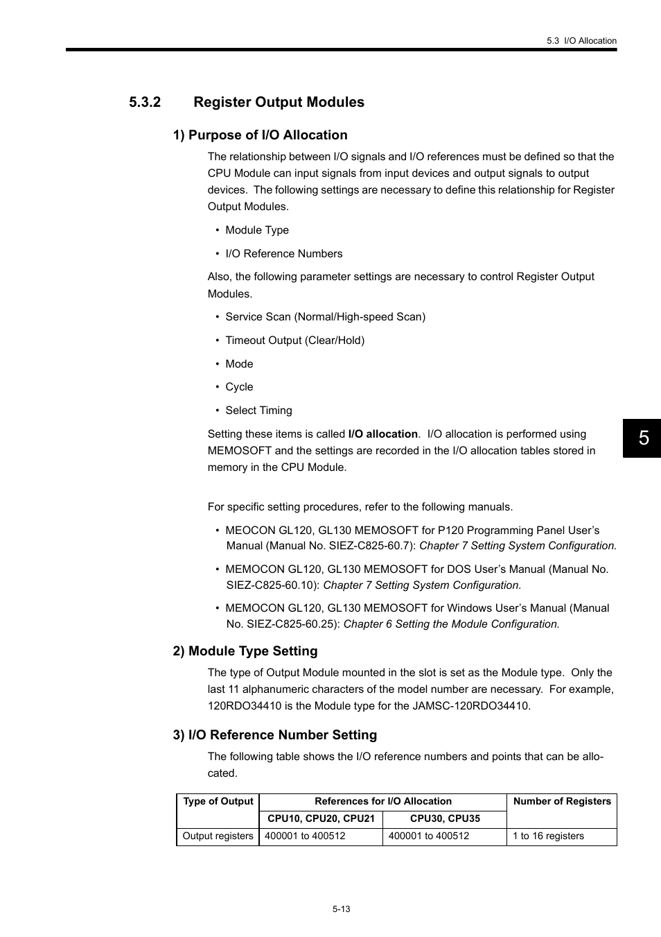 2 register output modules | Yaskawa 120 Series I/O Modules User Manual | Page 211 / 308