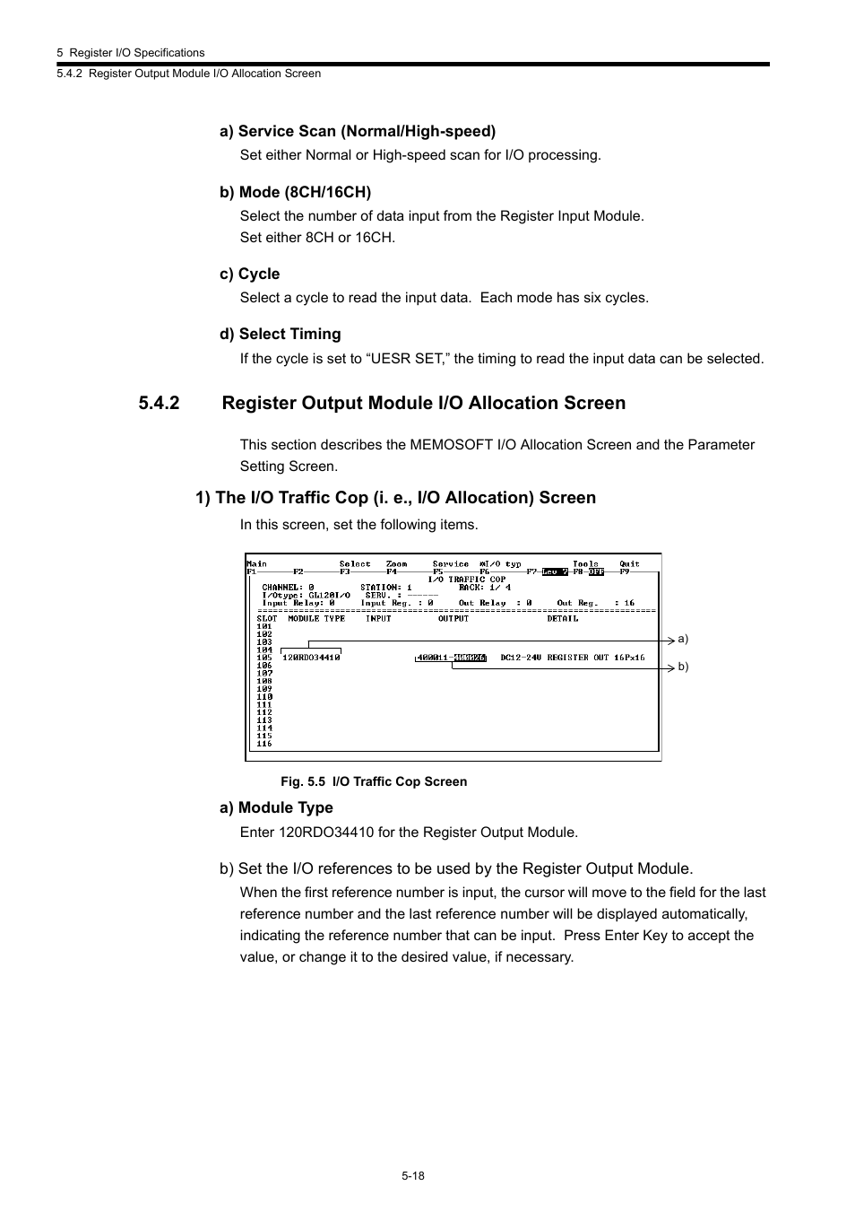 2 register output module i/o allocation screen | Yaskawa 120 Series I/O Modules User Manual | Page 216 / 308