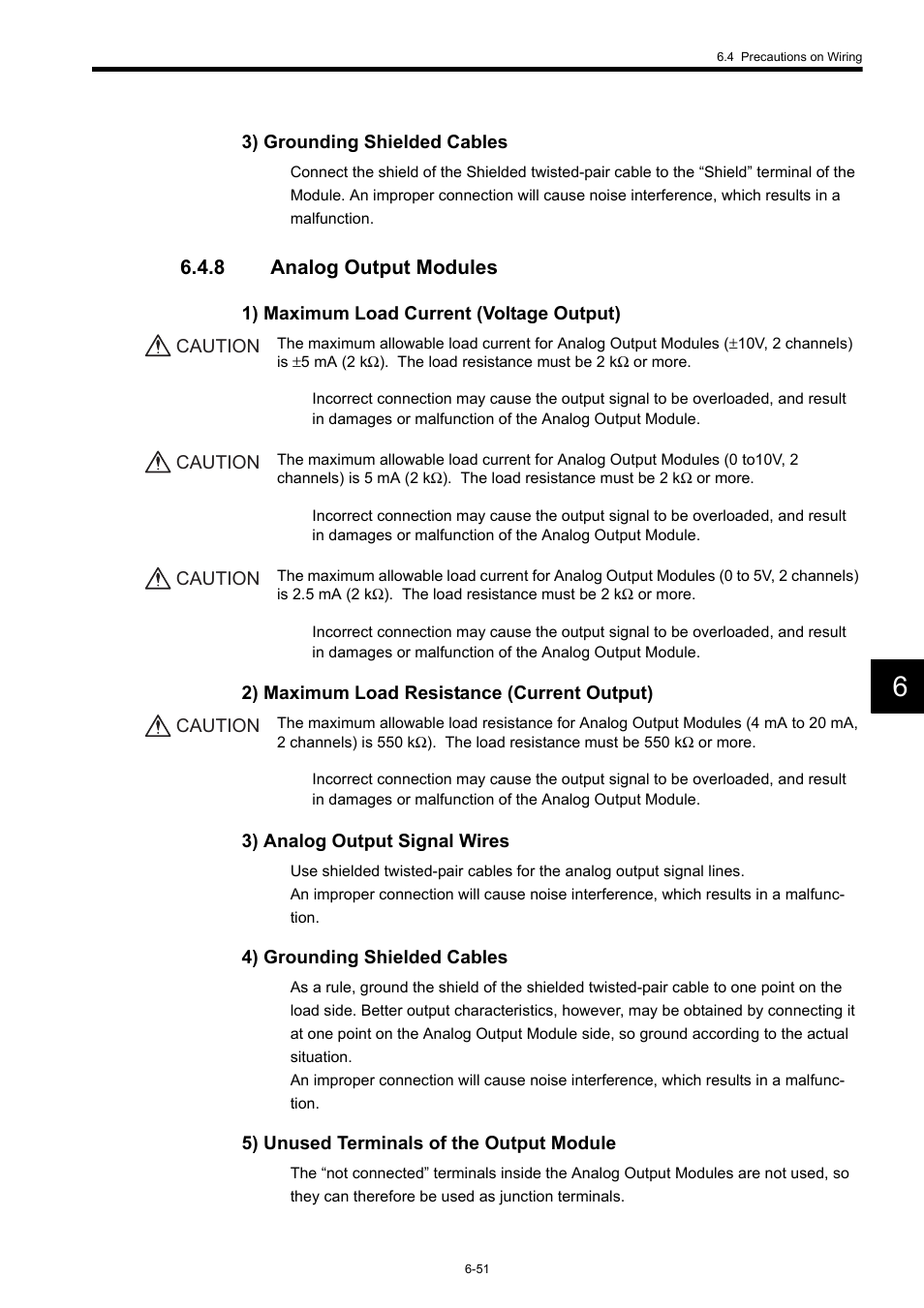 8 analog output modules | Yaskawa 120 Series I/O Modules User Manual | Page 278 / 308