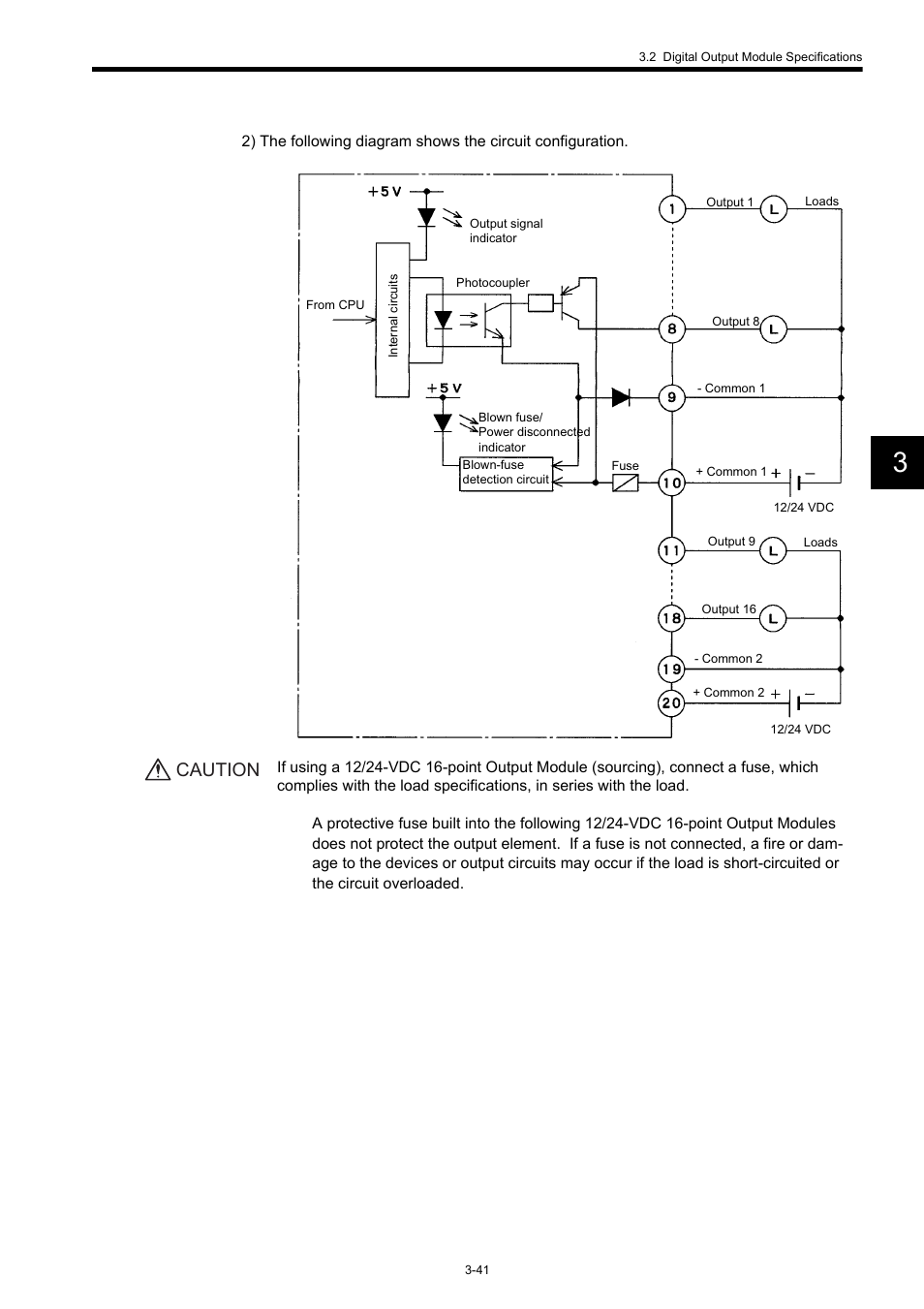 Caution | Yaskawa 120 Series I/O Modules User Manual | Page 71 / 308