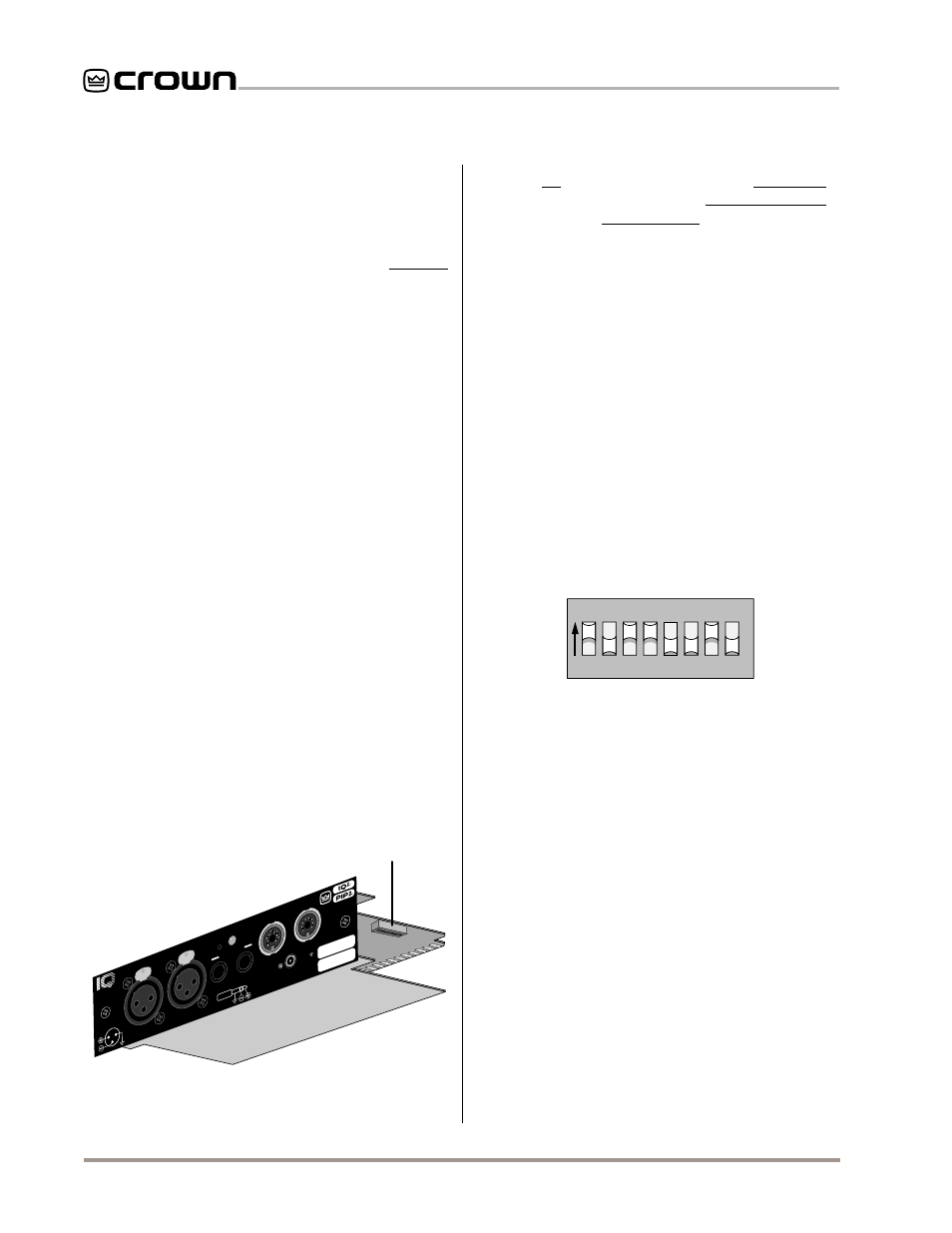 Bottom, 3 installation, Iq–p.i.p.–dsp | 1 prepare the | Crown Audio IQ P.I.P.-DSP User Manual | Page 10 / 27