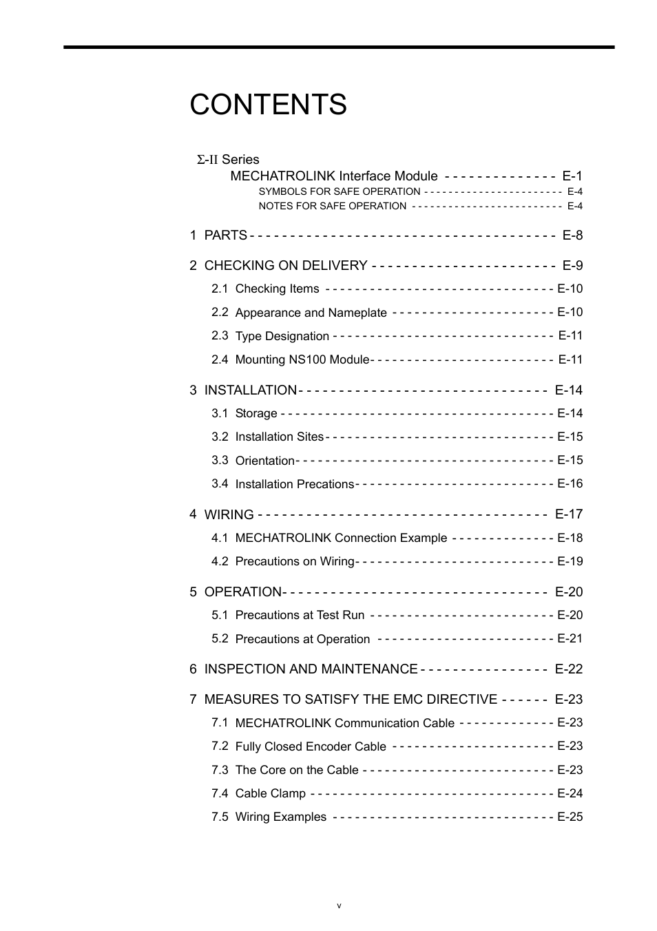 Yaskawa Σ-II Series User Manual | Page 4 / 31