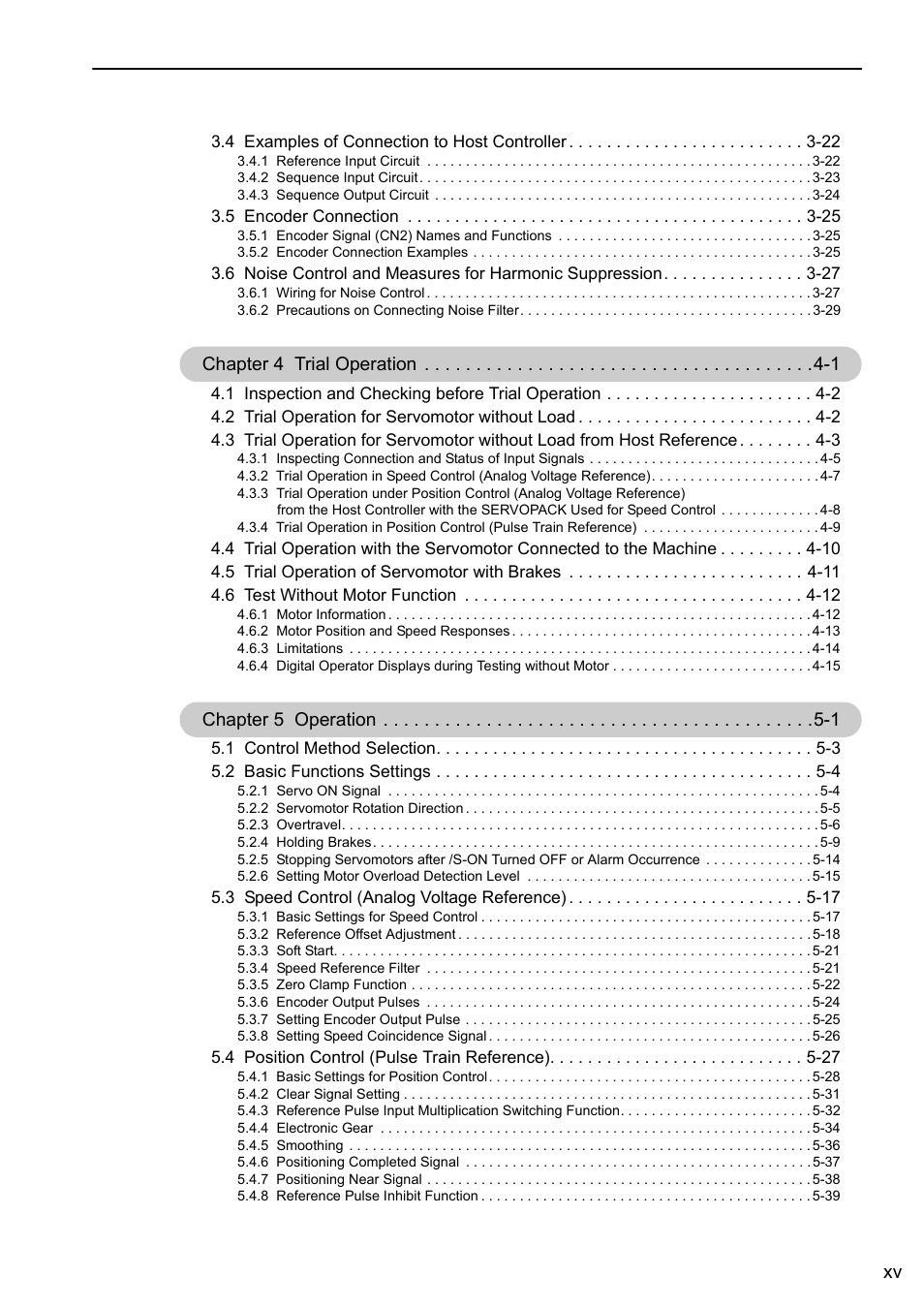 Yaskawa Σ-V Series AC Servo Drives Rotational Motor Analog Voltage Reference User Manual | Page 15 / 320