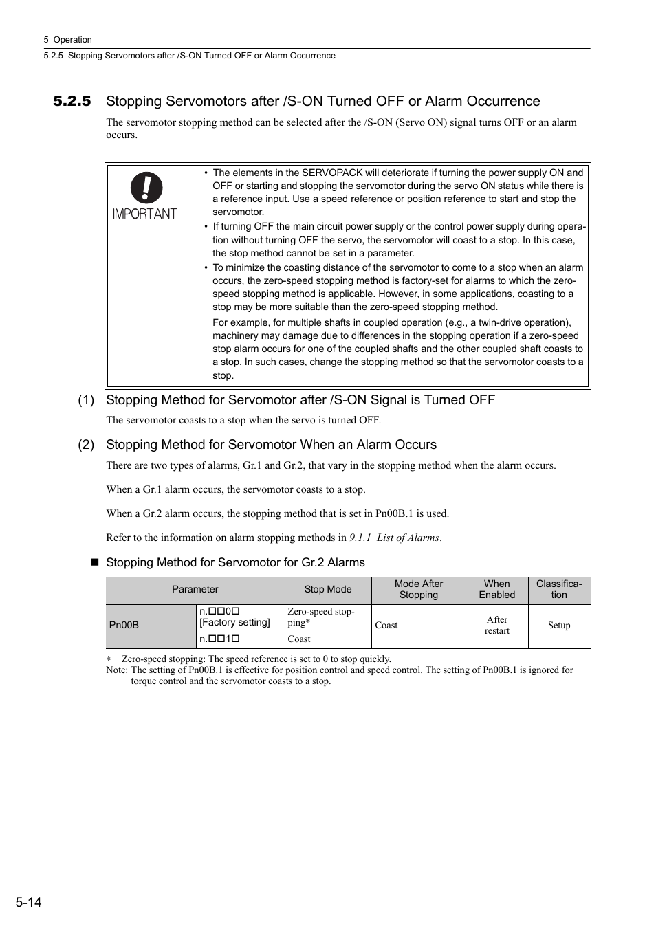 Yaskawa Σ-V Series AC Servo Drives Rotational Motor Analog Voltage Reference User Manual | Page 94 / 320