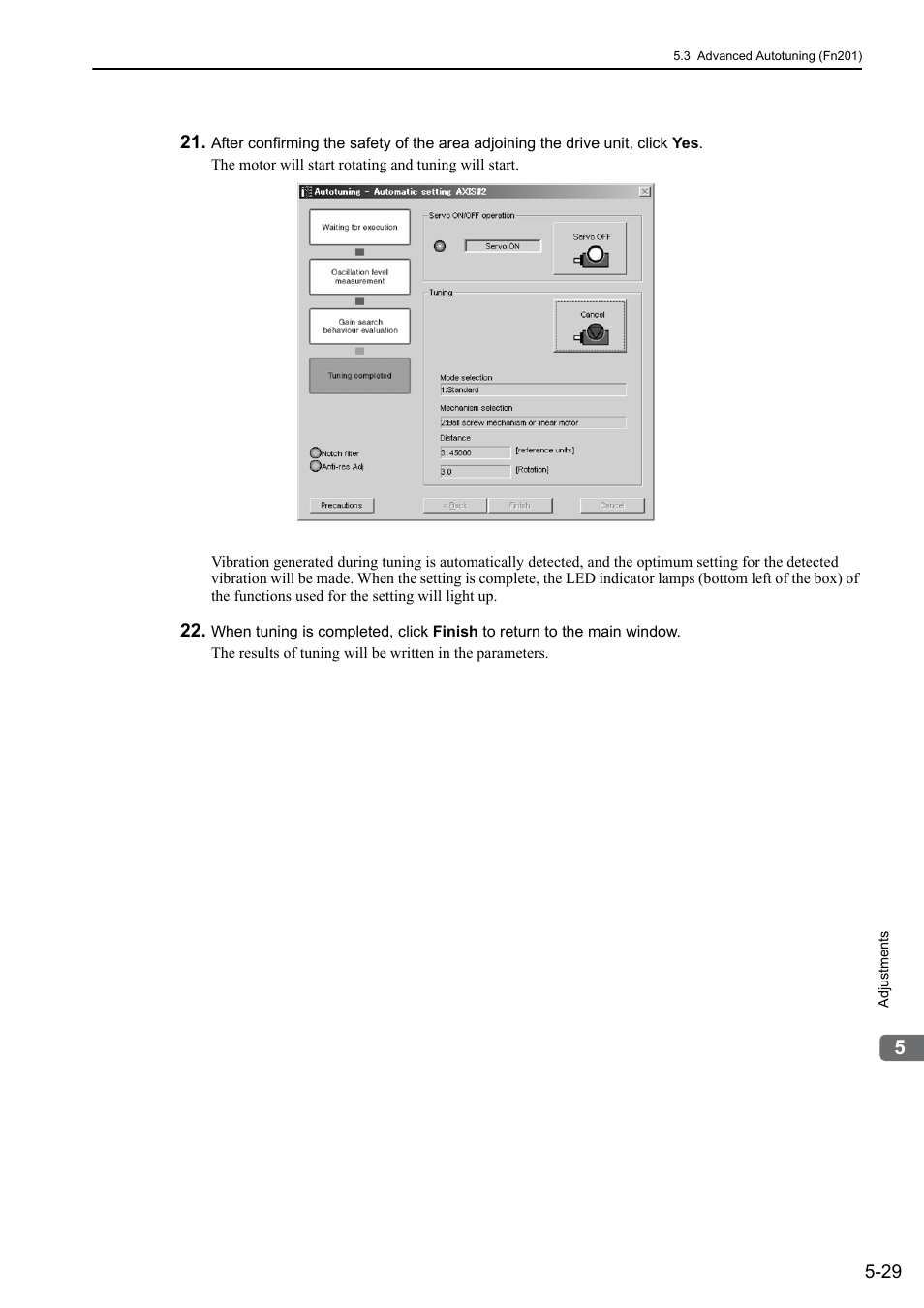 Yaskawa Σ-V Series AC Servo Drives Rotational Motor MECHATROLINK-II User Manual | Page 139 / 320