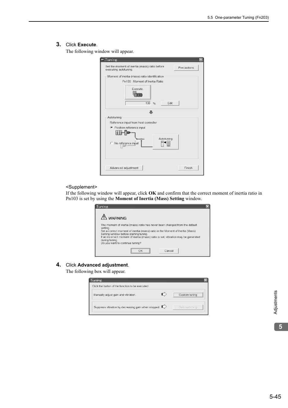 Yaskawa Σ-V Series AC Servo Drives Rotational Motor MECHATROLINK-II User Manual | Page 155 / 320