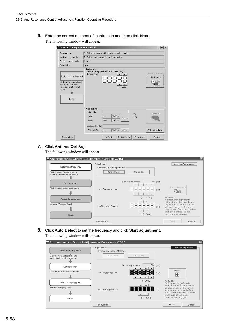 Yaskawa Σ-V Series AC Servo Drives Rotational Motor MECHATROLINK-II User Manual | Page 168 / 320