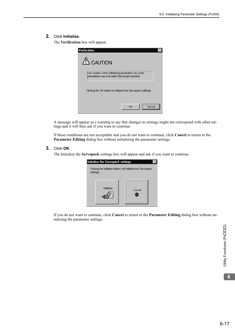 Mecha | Yaskawa Σ-V Series AC Servo Drives Rotational Motor MECHATROLINK-II User Manual | Page 216 / 320