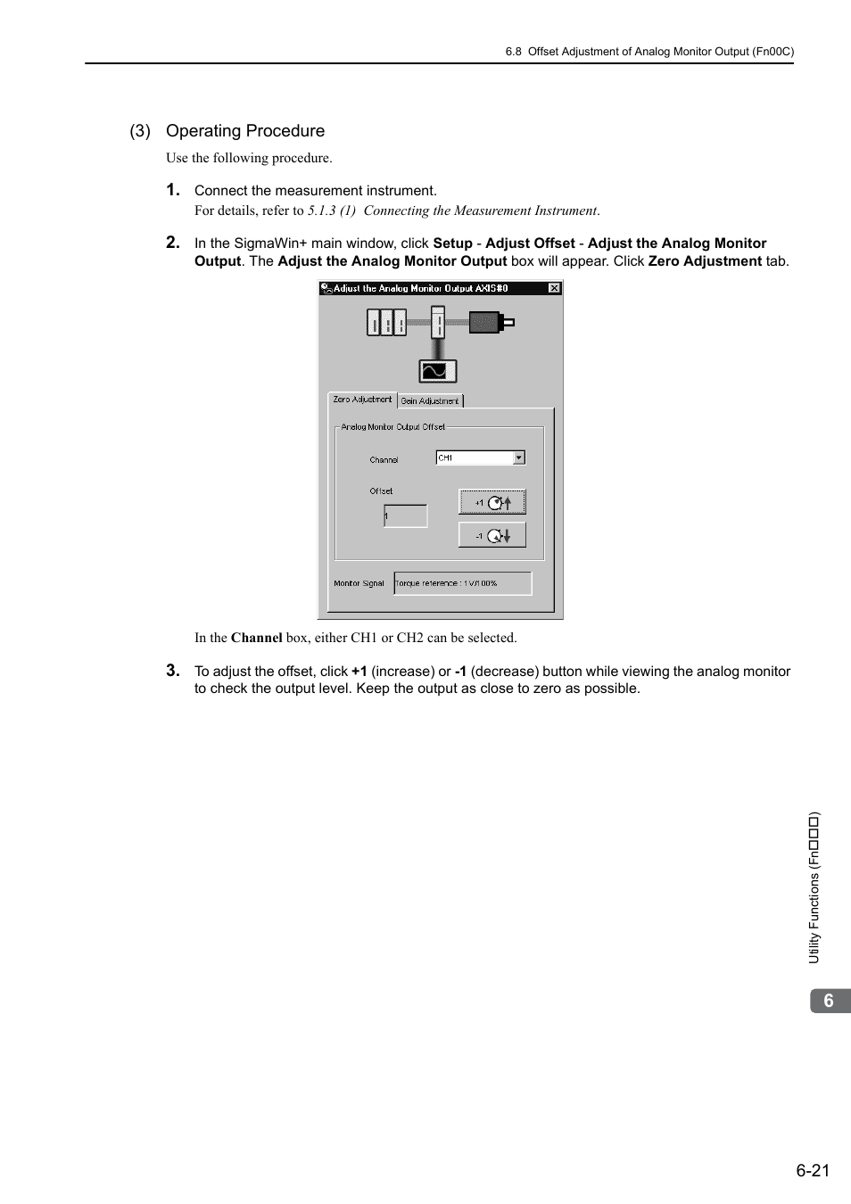3) operating procedure, Mecha | Yaskawa Σ-V Series AC Servo Drives Rotational Motor MECHATROLINK-II User Manual | Page 220 / 320