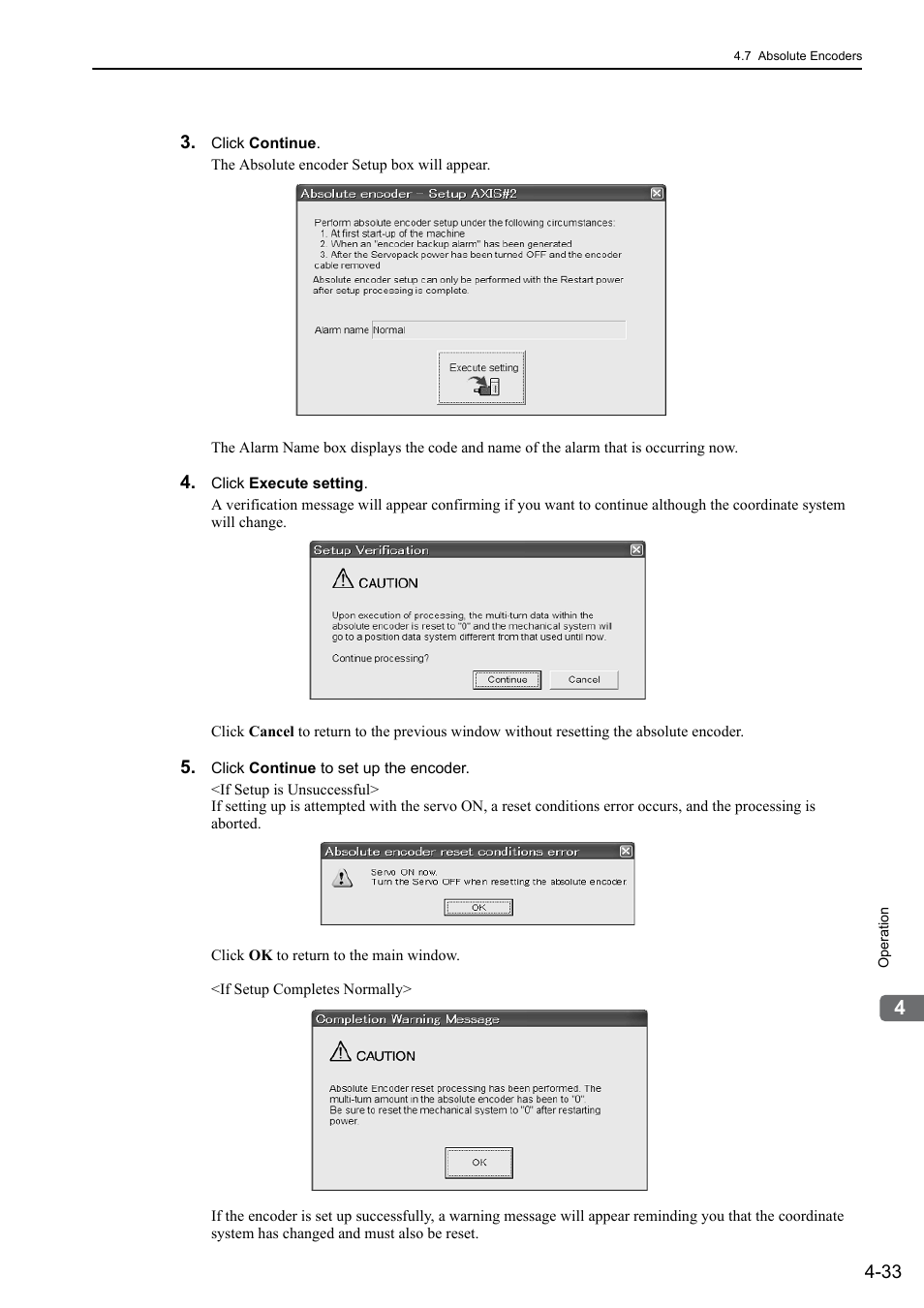 Yaskawa Σ-V Series AC Servo Drives Rotational Motor MECHATROLINK-II User Manual | Page 98 / 320