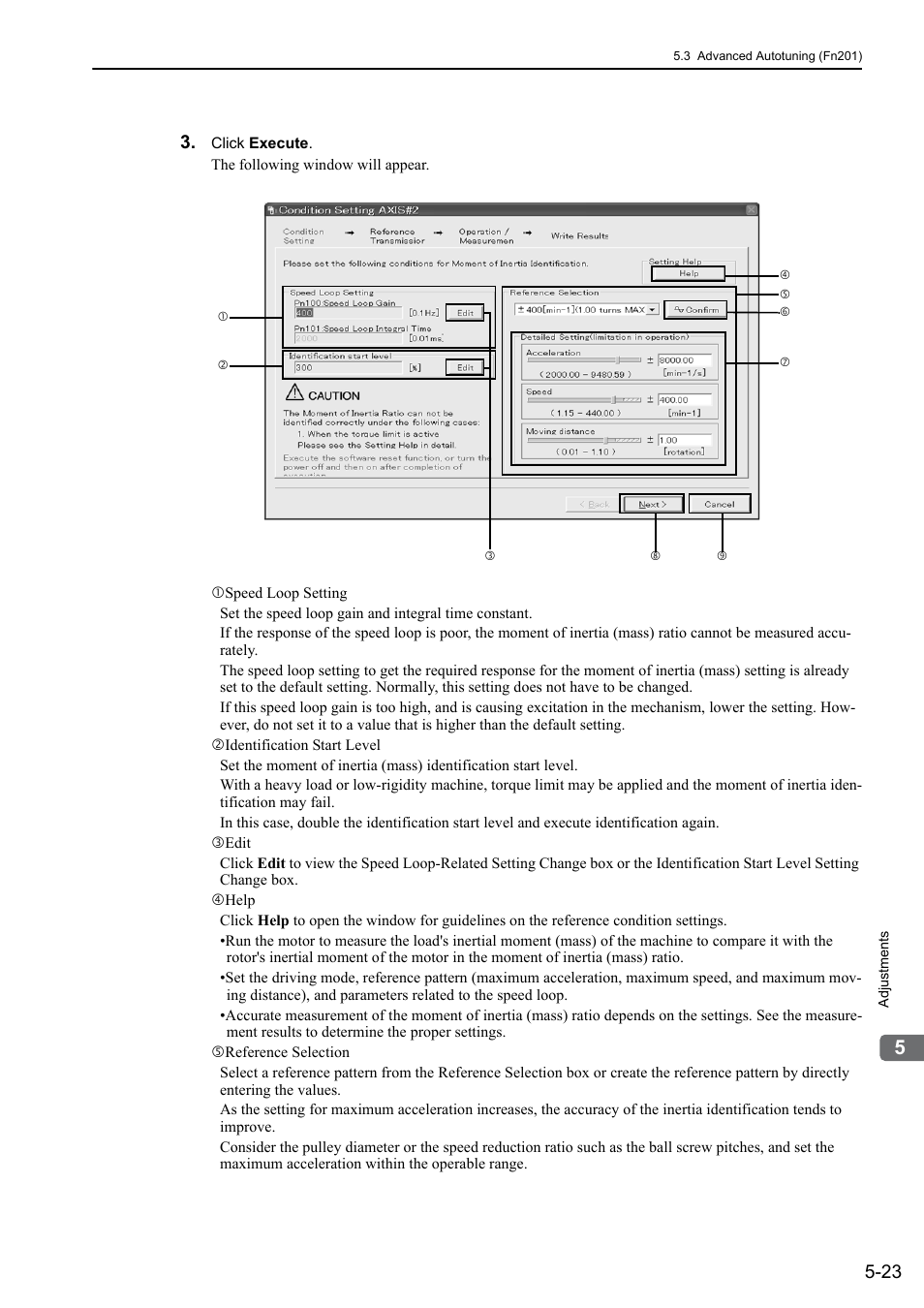 Mecha | Yaskawa Σ-V Series AC Servo Drives Rotational Motor MECHATROLINK-III User Manual | Page 133 / 337