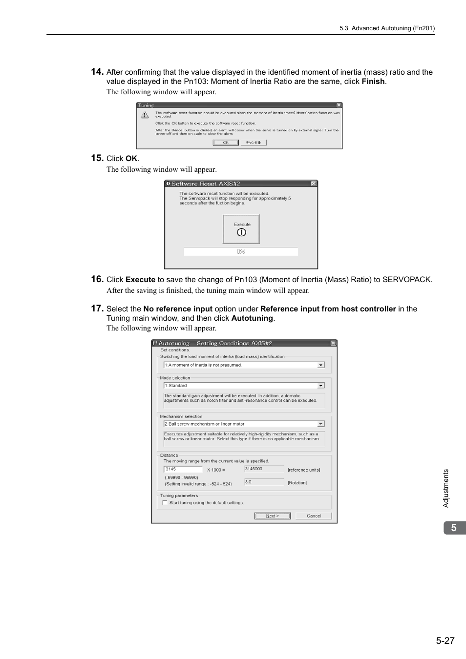 Yaskawa Σ-V Series AC Servo Drives Rotational Motor MECHATROLINK-III User Manual | Page 137 / 337