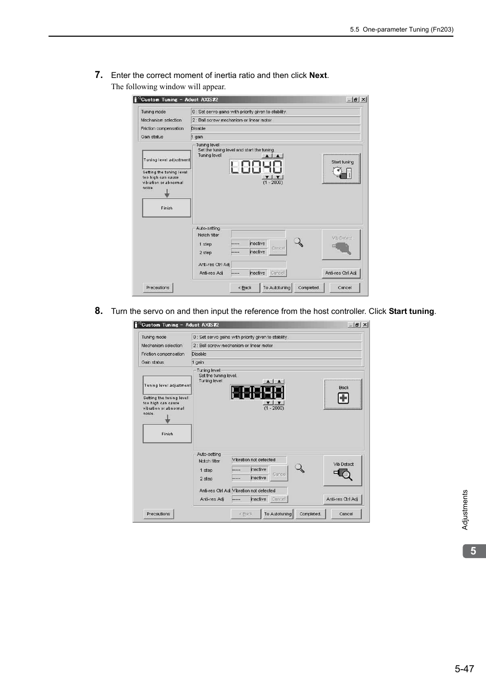 Yaskawa Σ-V Series AC Servo Drives Rotational Motor MECHATROLINK-III User Manual | Page 157 / 337